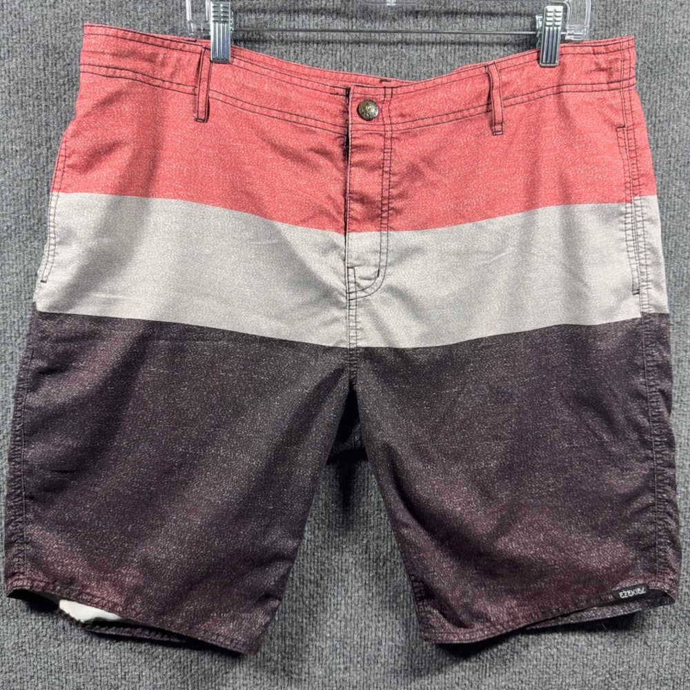 Ezekiel Shorts Mens 38 Versa‎ Hybrid Boardshorts Colorblock Surf Shorts